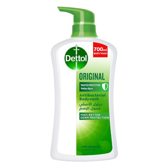 Picture of Dettol Original Showergel & Bodywash Pine Fragrance 700ml