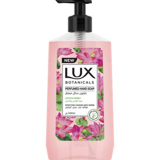 Picture of Lux Botanicals Perfumed Hand Wash Glowing Skin Lotus & Honey 500ml