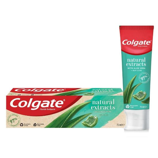 Picture of Colgate Naturals Toothpaste Aloe & Green Tea 75ml