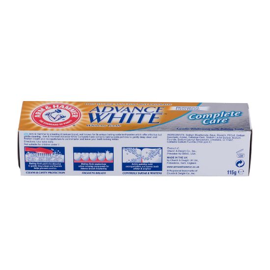 Picture of Arm & Hammer Tooth Paste Advance White Complete Care115g