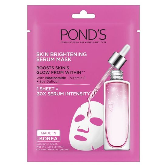 Picture of Ponds Face Mask Skin Brightening Serum Mask 21ml