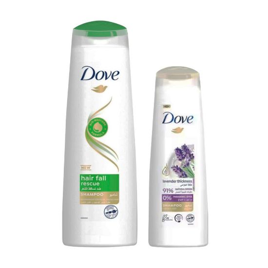 Picture of Dove Hair Fall Rescue Shampoo 400 ml + 180 ml