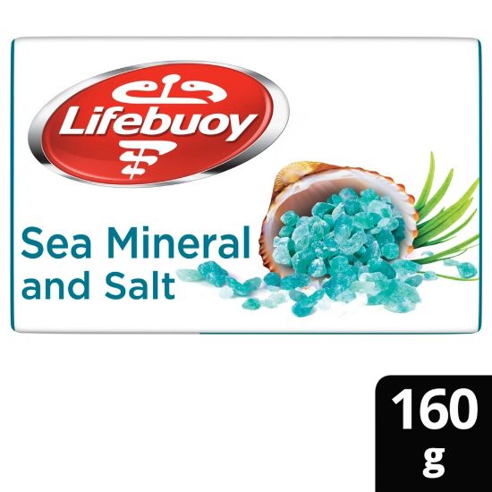 Picture of Lifebuoy Sea Mineral And Salt Bar Soap 160g(N)