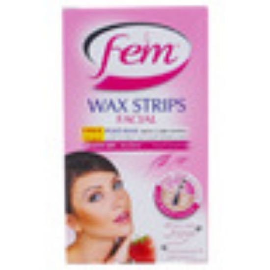 Picture of Fem Facial Wax Strips Sensitive 20pcs