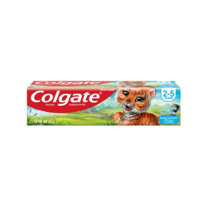 Picture of Colgate Toothpaste Anticavity For Kids 2-5 Years Bubble Fruit 65g