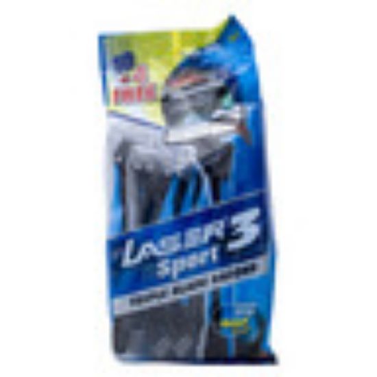 Picture of Laser Sport 3 Triple Blade Disposable Razor 10 + 4(N)