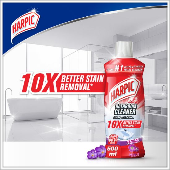 Picture of Harpic Bathroom Cleaner Floral 500ml