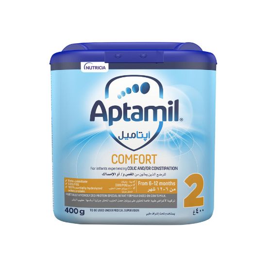 Picture of Aptamil Comfort Stage 2 Formula Milk Powder for Baby and Infant 400g