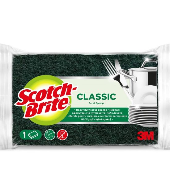 Picture of Scotch Brite Classic Heavy Duty Scrub Sponge 1pc