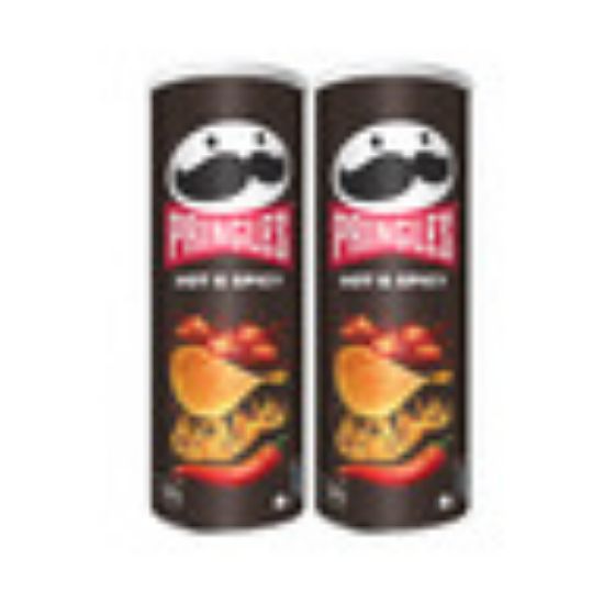 Picture of Pringles Hot and Spicy Chips 2 x 165 g