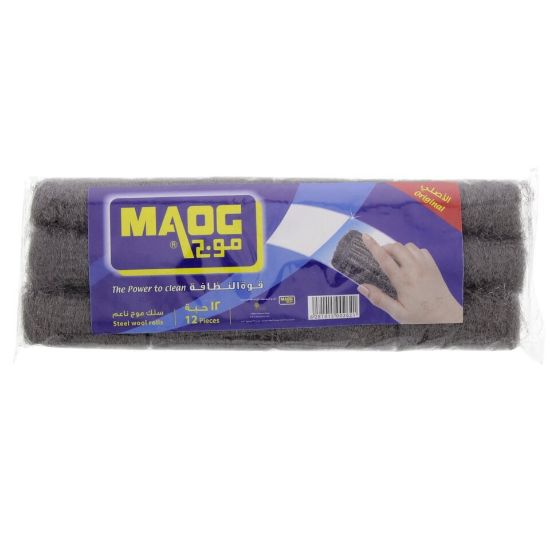 Picture of Maog Steel Wool Rolls 12pcs