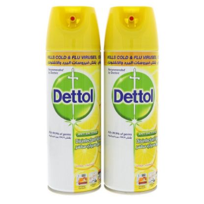 Picture of Dettol Citrus Antibacterial Disinfectant Spray Value Pack 2 x 450ml