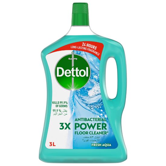 Picture of Dettol Fresh Aqua Antibacterial Power Floor Cleaner 3Litre