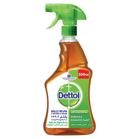 Picture of Dettol Original Anti-Bacterial Surface Disinfectant Liquid Trigger 500ml