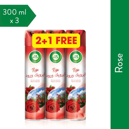 Picture of Airwick Air Freshener Rose 300 ml 2+1(N)