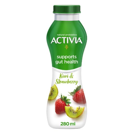 Picture of Activia Go Drinkable Yoghurt Kiwi & Strawberry 280ml(N)