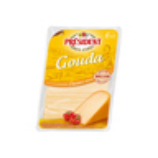 Picture of President Gouda Sliced Cheese 150g