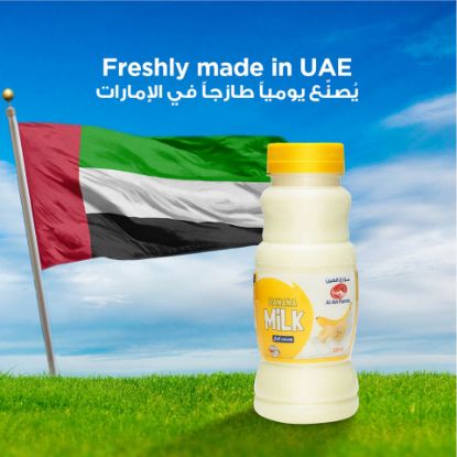 Picture of Al Ain Banana Milk 250ml(N)