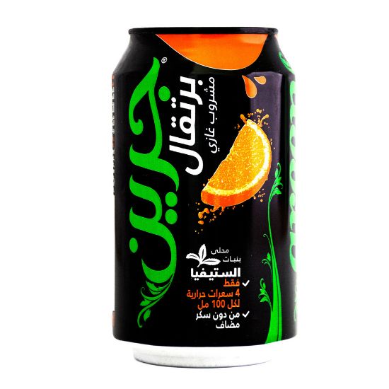 Picture of Green Cola Carbonated Orange 6 x 330ml(N)