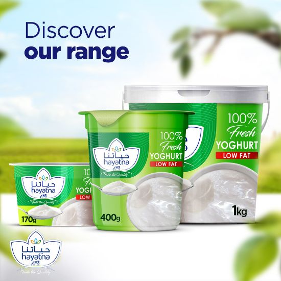 Picture of Hayatna Low Fat Yoghurt 400 g(N)