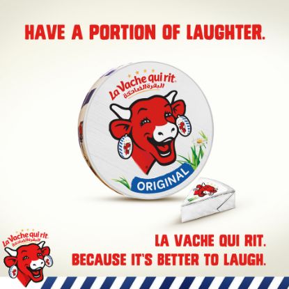 Picture of La Vache qui rit Original Spreadable Cheese Triangles 4 x 8 Portions 480g