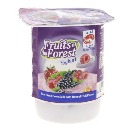 Picture of Al Ain Fruit Forest Yoghurt 125g(N)