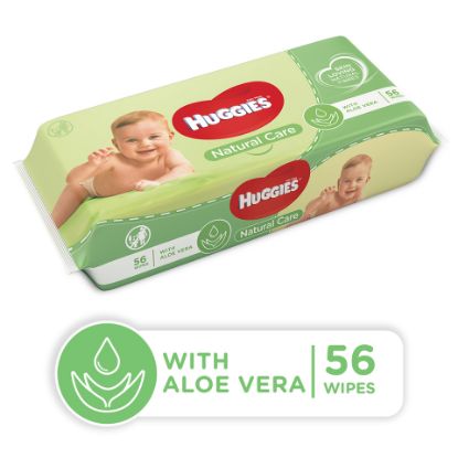 Picture of Huggies Baby Aloe 56pcs