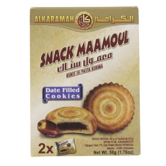 Picture of Al Karamah Snack Maamoul Date Filled Cookies 50g