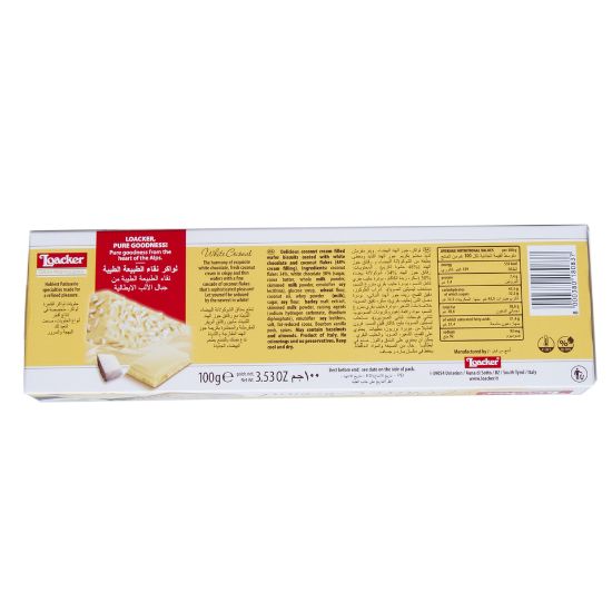 Picture of Loacker Gran Pasticceria White Coconut 100g