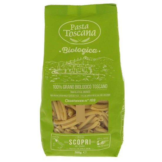 Picture of Pasta Toscana Casarecce No.109 100% Organic Durum Wheat Samolina Pasta 500g(N)