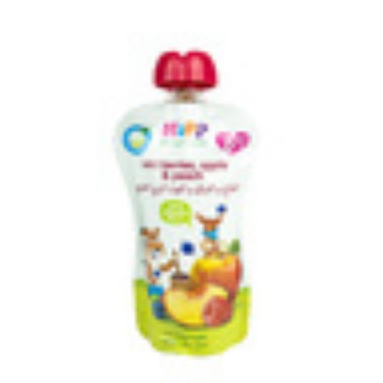 Picture of Hipp Organic Wild Berries, Apple And Peach 90g