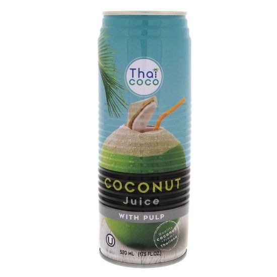 Picture of Thai Coco Coconut Juice With Pulp 520ml(N)