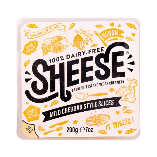 Picture of Sheese Mild Cheddar Style Slices 200g