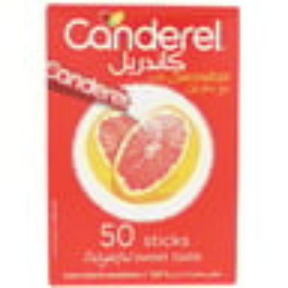 Picture of Canderel Low Calorie Sweetener With Sucralose 50 Sticks(N)