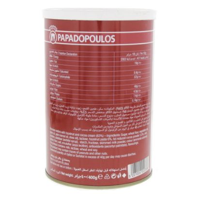 Picture of Papadopoulos Caprice Wafer Rolls Hazelnut And Cocoa Cream 400g