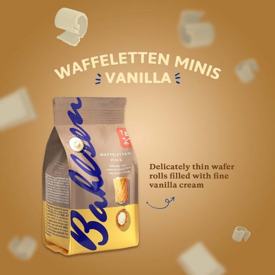 Picture of Bahlsen Creamy Vanilla Wafers Rolls 75g