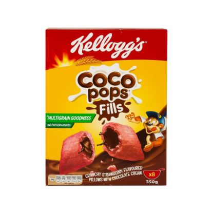 Picture of Kellogg's Coco Pops Fills Strawberry Pillows With Chocolate 350g