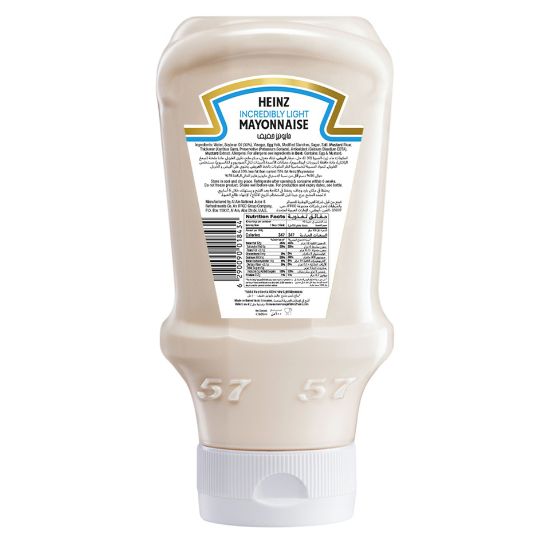 Picture of Heinz Incredibly Light Mayonnaise 400ml + 200ml