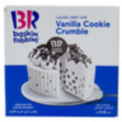 Picture of Baskin Robbins Vanilla Cookie Crumble Ice Cream Cake 800 ml