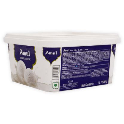 Picture of Amul Vanilla Magic Ice Cream 540g