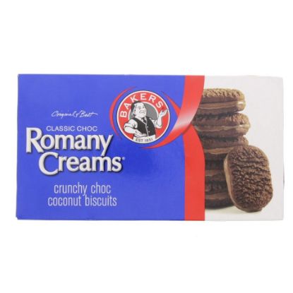 Picture of Bakers Romany Creams Crunchy Choc Coconut Biscuits 200g