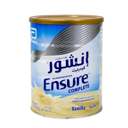 Picture of Ensure Complete Balanced Nutrition With Vanilla Flavour For Adults 850 g(N)