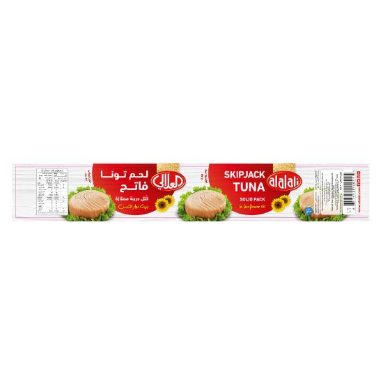 Picture of Al Alali Skip Jack Tuna Solid Pack In Sunflower Oil 85g