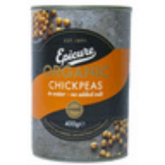 Picture of Epicure Organic Chick Peas 400g(N)