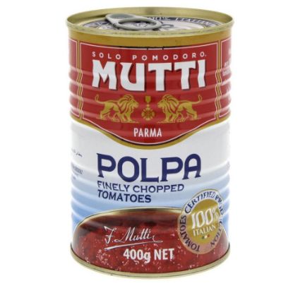 Picture of Mutti Polpa Chopped Tomatoes 400g(N)