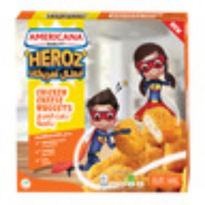 Picture of Americana Heroz Chicken Nuggets With Cheese 400g(N)