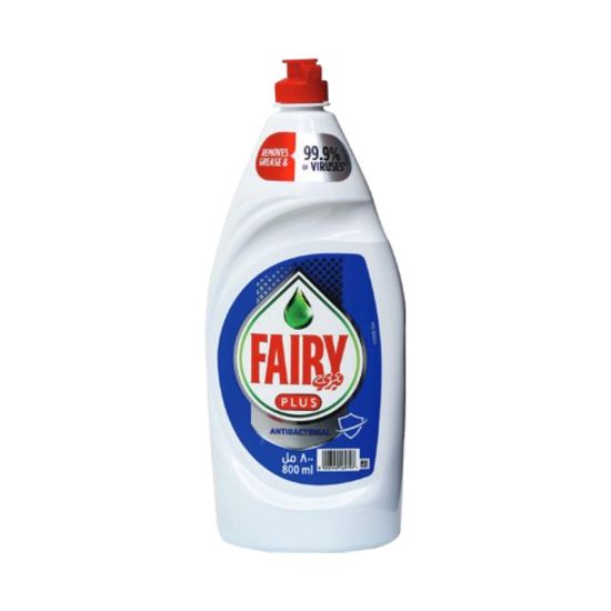 Picture of Fairy Plus Dishwashing Liquid Antibacterial 800ml(N)