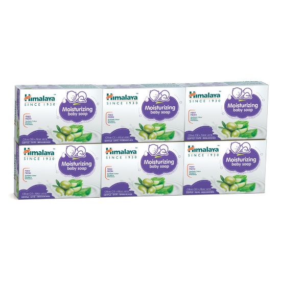 Picture of Himalaya Baby Soap Moisturizing 6 x 125g