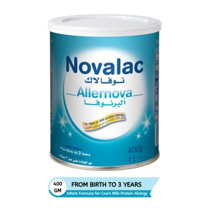 Picture of Novalac Allernova Extensively Hydrolyzed Infant Milk Formula From 0-3 Years 400 g