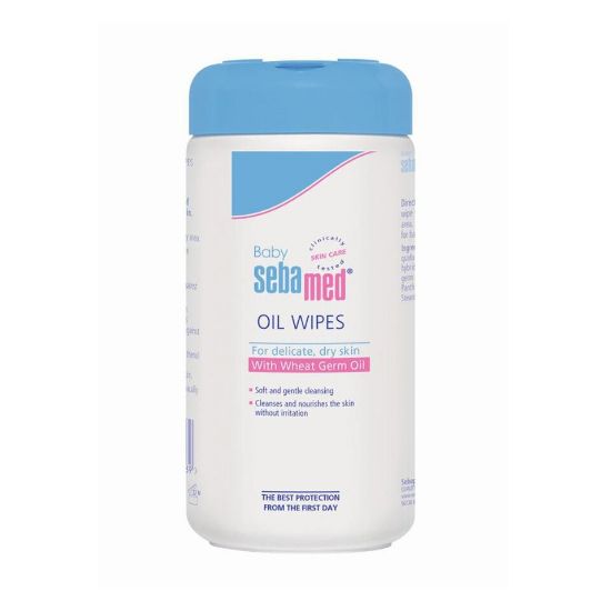 Picture of Sebamed Baby Oil Wipes 70pcs